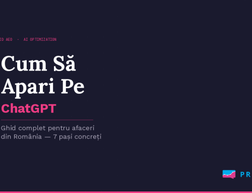 Cum Să Apari Pe ChatGPT – Ghid Complet 2026