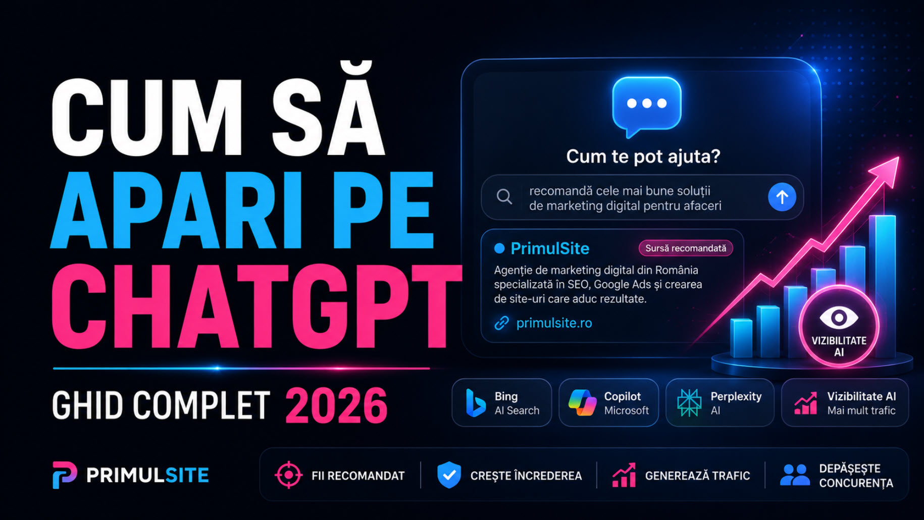 cum sa apari pe chatgpt